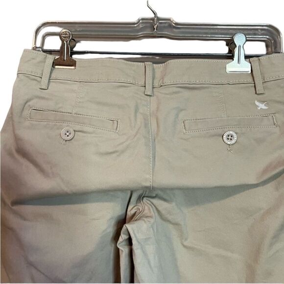 NWT! Eddie Bauer beige boyfriend slim fit pants - Picture 5 of 13